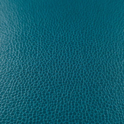 Teal Blue Pebble Faux Leather Vinyl Fabric 54" By The Yard Upholstery Crafts