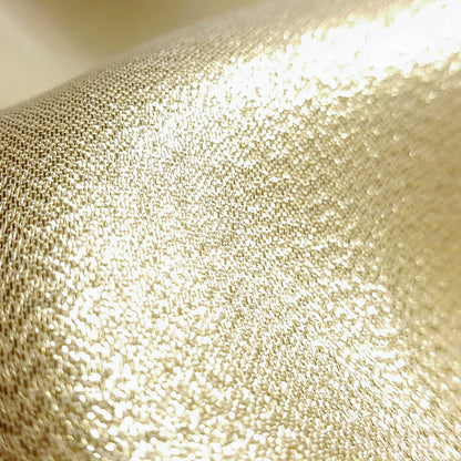 GOLD WHITE CRYSTAL SHIMMER LAME FABRIC