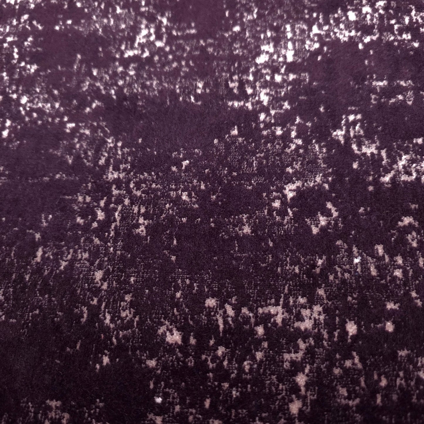 MULBERRY PURPLE CHENILLE UPHOLSTERY HEAVY DUTY TEXTURED