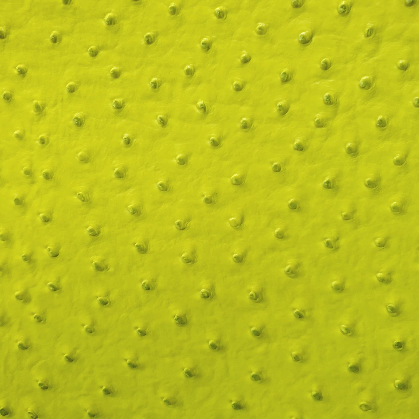 NEON HIGHLIGHTER YELLOW OSTRICH VINYL