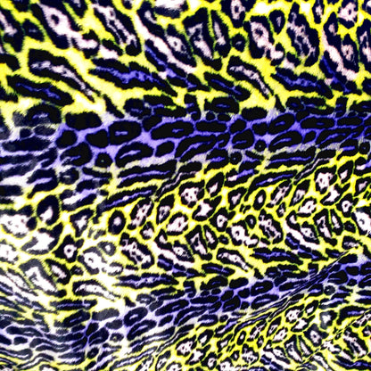 ACID LEOPARD FUN FUR PURPLE CHARTREUSE
