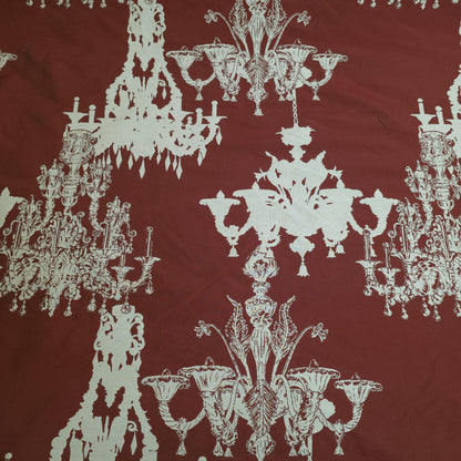 CHANDELIER CAMEO REVERSIBLE TAFFETA DRAPERY
