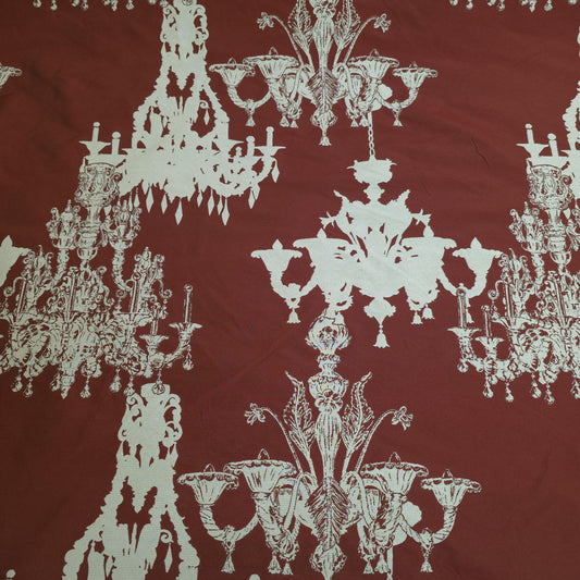 CHANDELIER CAMEO REVERSIBLE TAFFETA DRAPERY
