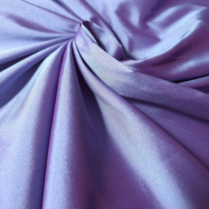 FAUX SILK LUXURY TAFFETA LILAC BLUE