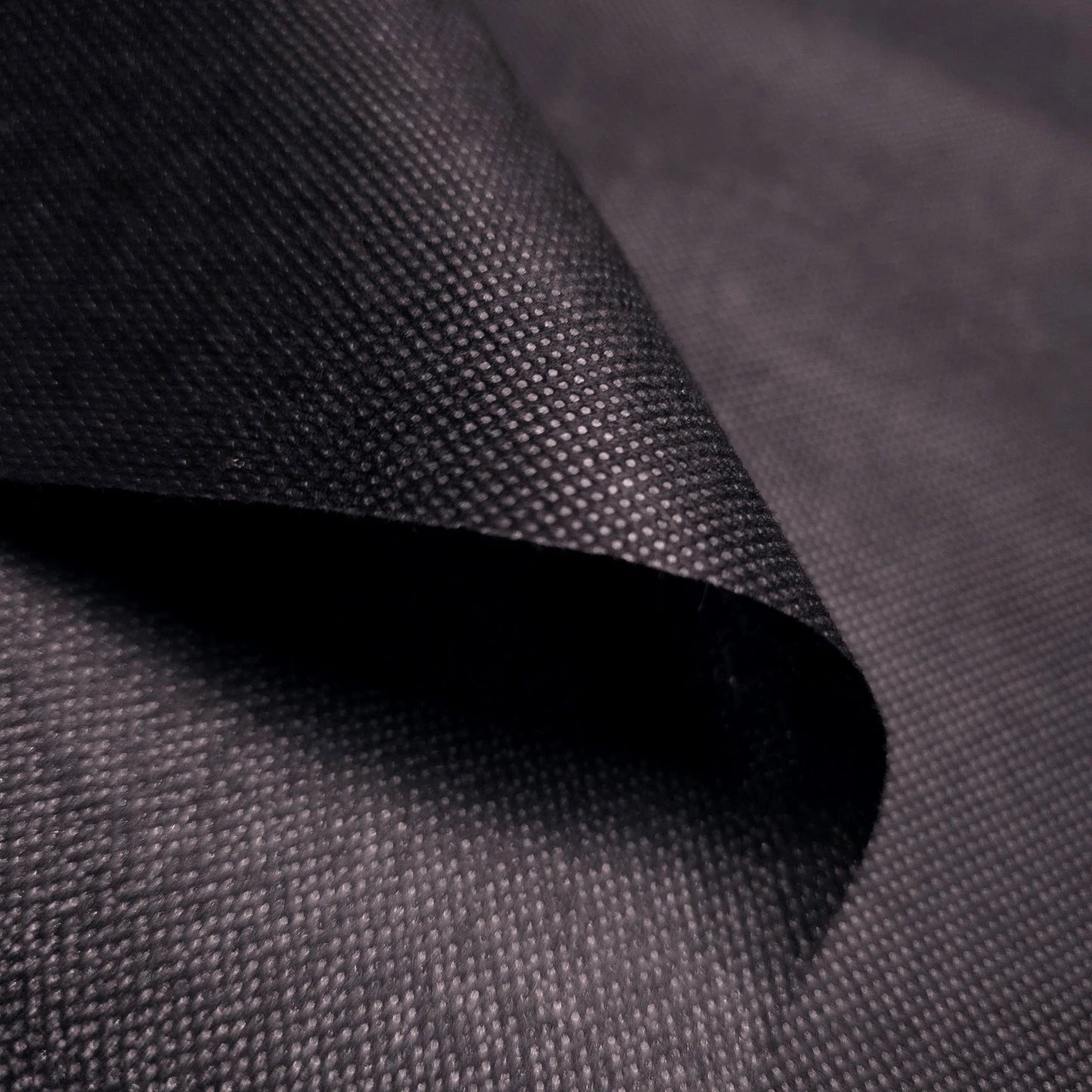 Black Woven Fusible Interfacing Fabric 58" BY THE YARD Crisp Stiff Stabilizer