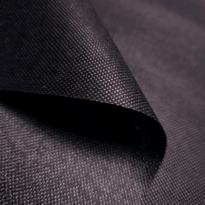Black Woven Fusible Interfacing Fabric 58" BY THE YARD Crisp Stiff Stabilizer