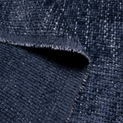 RUSTIC BLUE BOUCLE UPHOLSTERY FABRIC