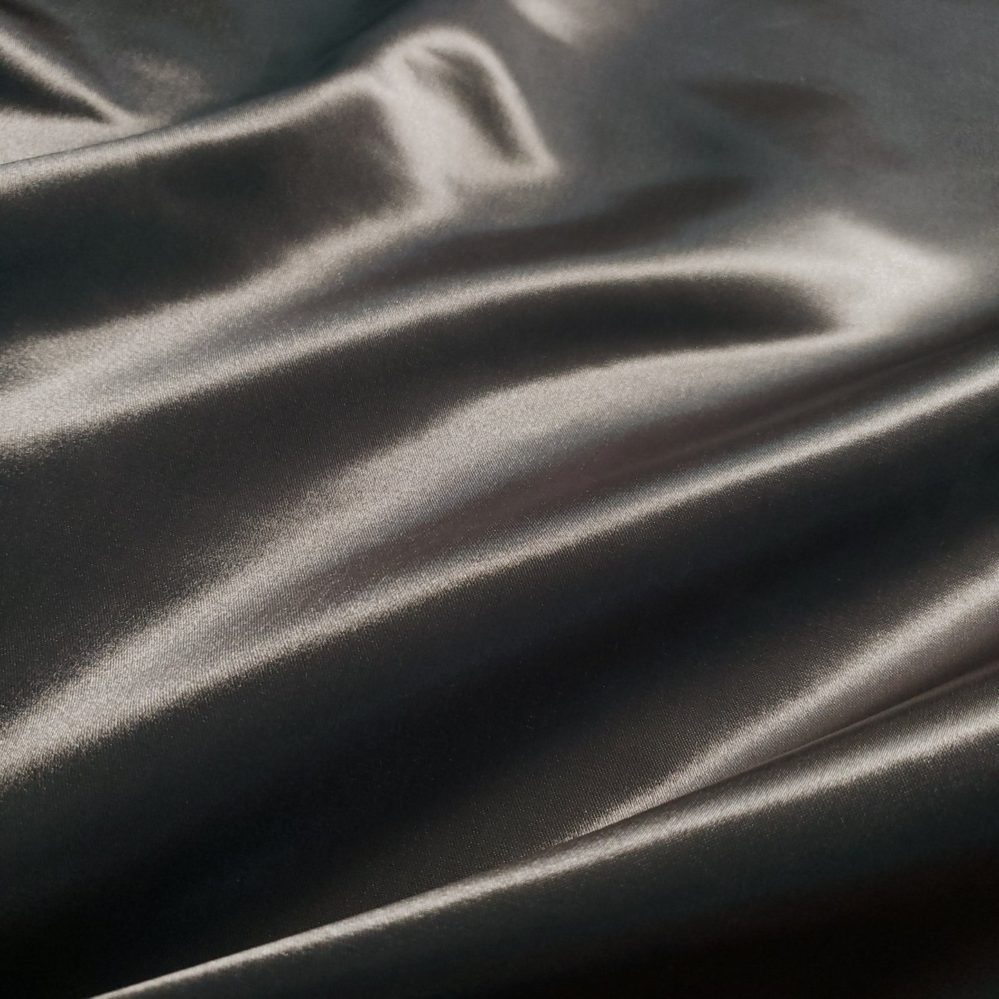 HEAVY 8oz GLOSSY SATIN GRAY CHARCOAL
