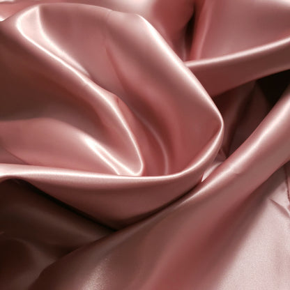 HEAVY 8oz GLOSSY SATIN PINK DUSTY ROSE