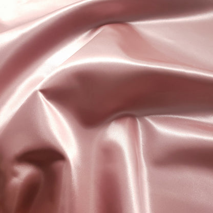 HEAVY 8oz GLOSSY SATIN PINK DUSTY ROSE