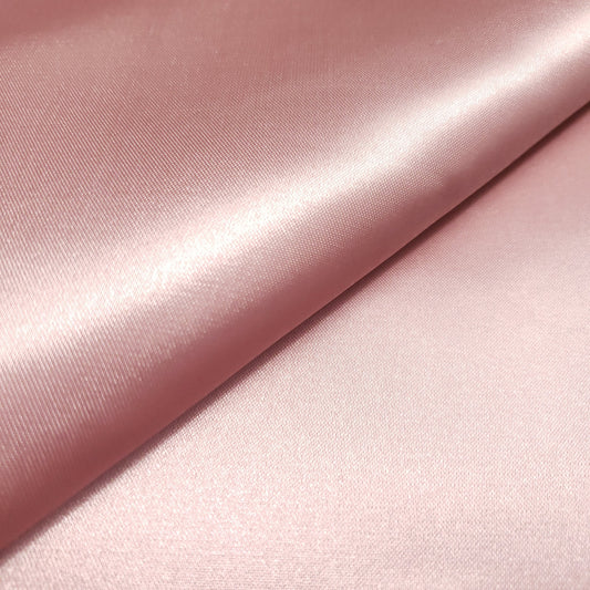 HEAVY 8oz GLOSSY SATIN PINK DUSTY ROSE