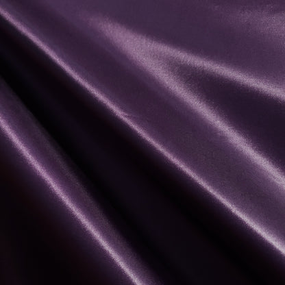HEAVY 8oz GLOSSY SATIN PURPLE PLUM