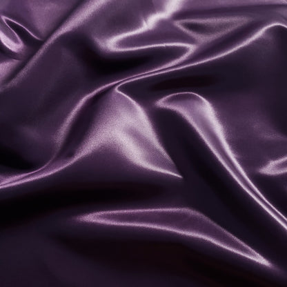 HEAVY 8oz GLOSSY SATIN PURPLE PLUM