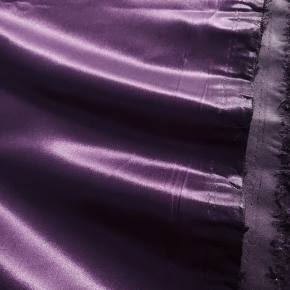 HEAVY 8oz GLOSSY SATIN PURPLE PLUM