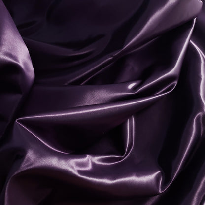 HEAVY 8oz GLOSSY SATIN PURPLE PLUM
