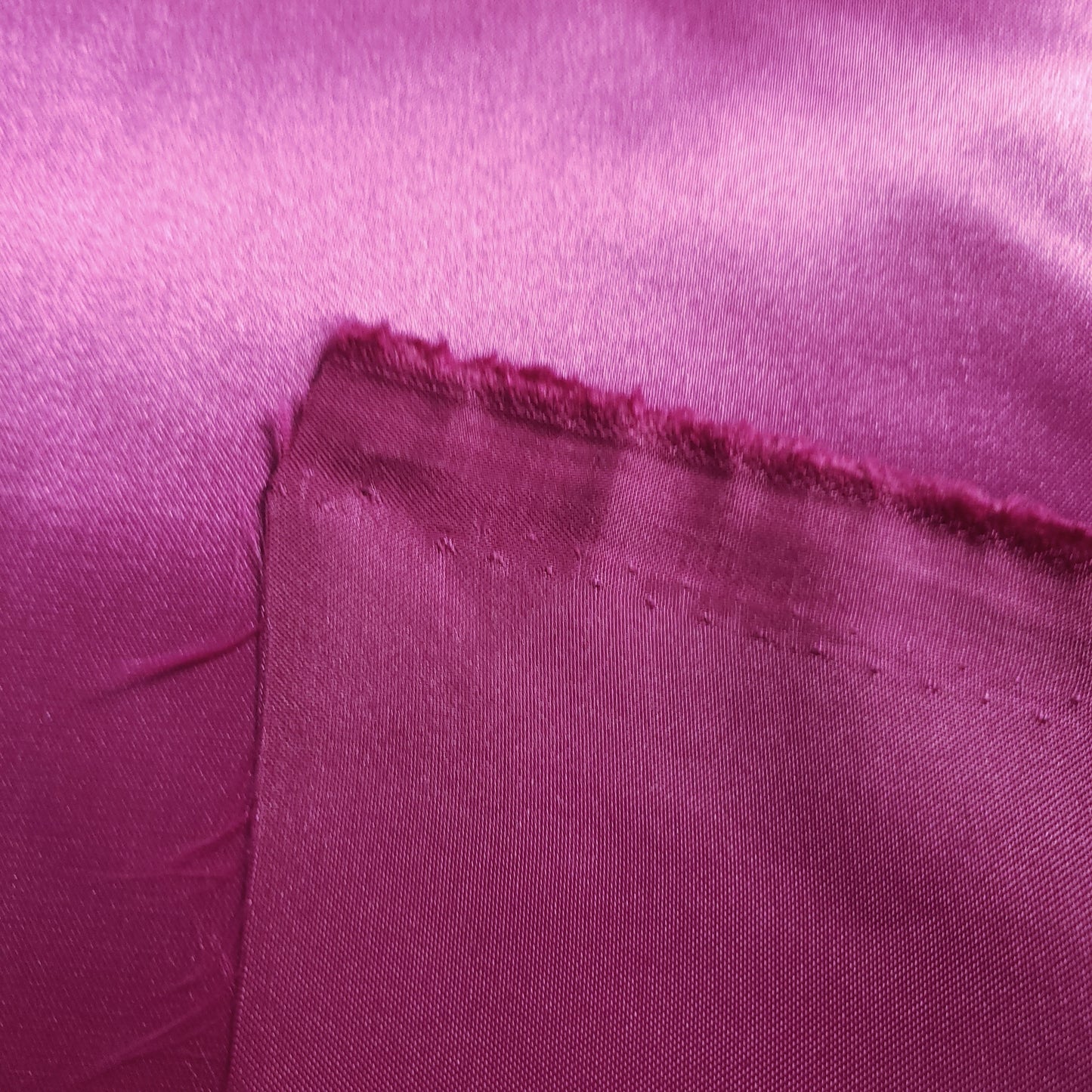 HEAVY 8oz GLOSSY SATIN PINK FUCHSIA