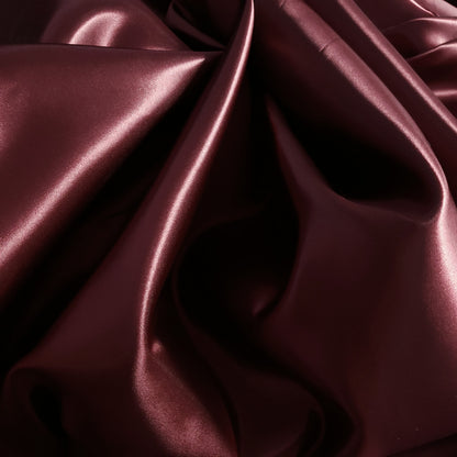 HEAVY 8oz GLOSSY SATIN RED MAROON