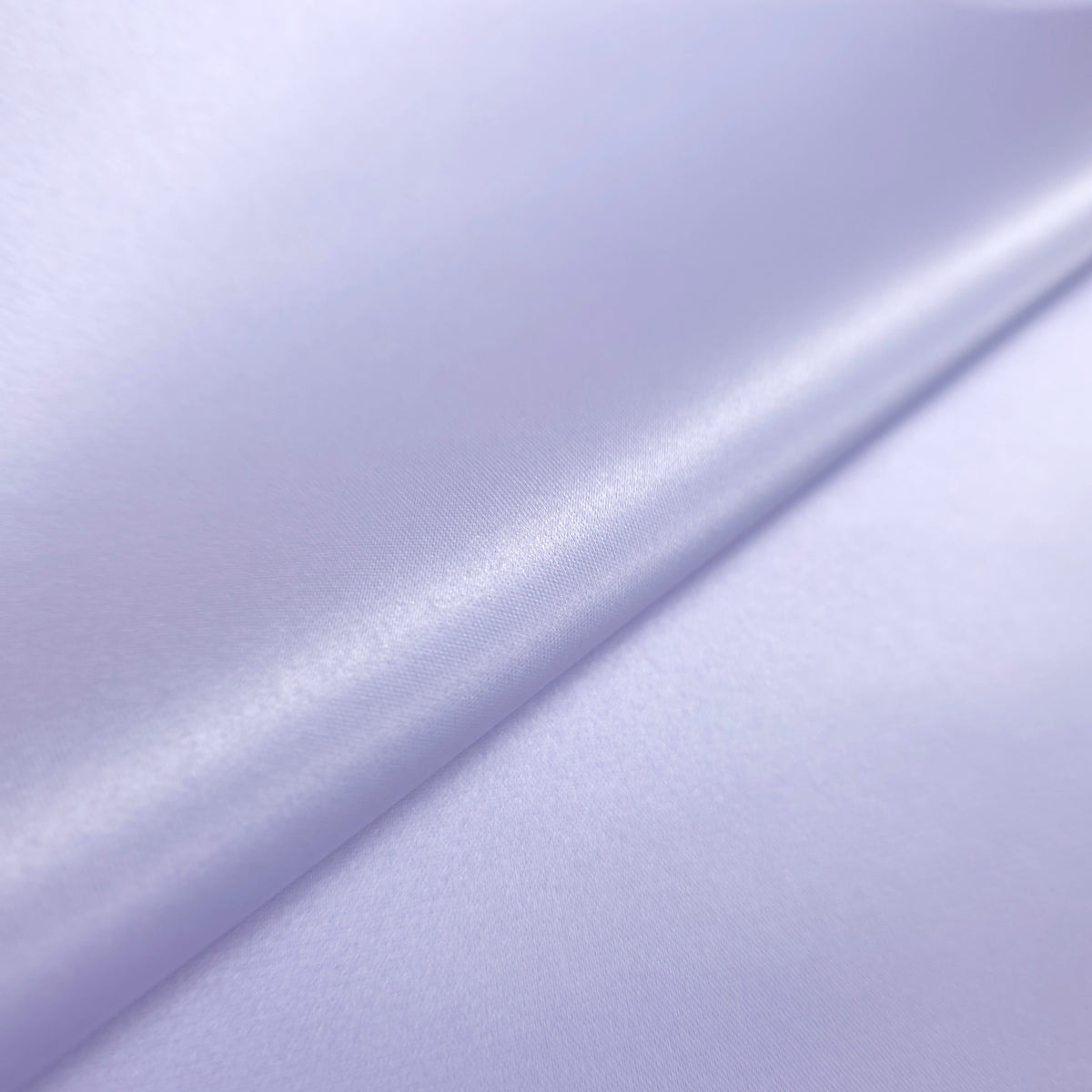 PASTEL PORCELAIN PURPLE PEAU DE SOIE DULL SATIN FABRIC