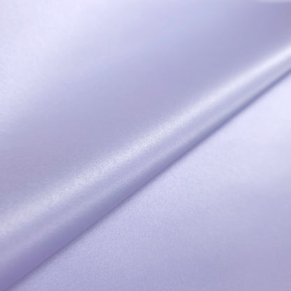 PASTEL PORCELAIN PURPLE PEAU DE SOIE DULL SATIN FABRIC
