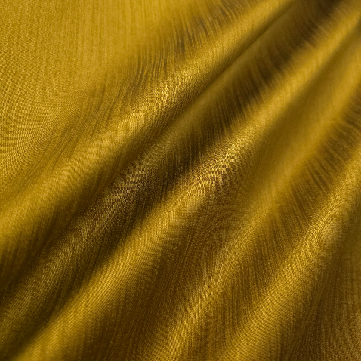 ELECTRUM BRASS GOLD TAJ DUPIONI FAUX SILK FABRIC