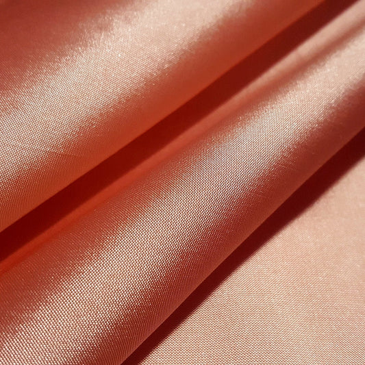 FAUX SILK LUXURY TAFFETA CANTELOUP