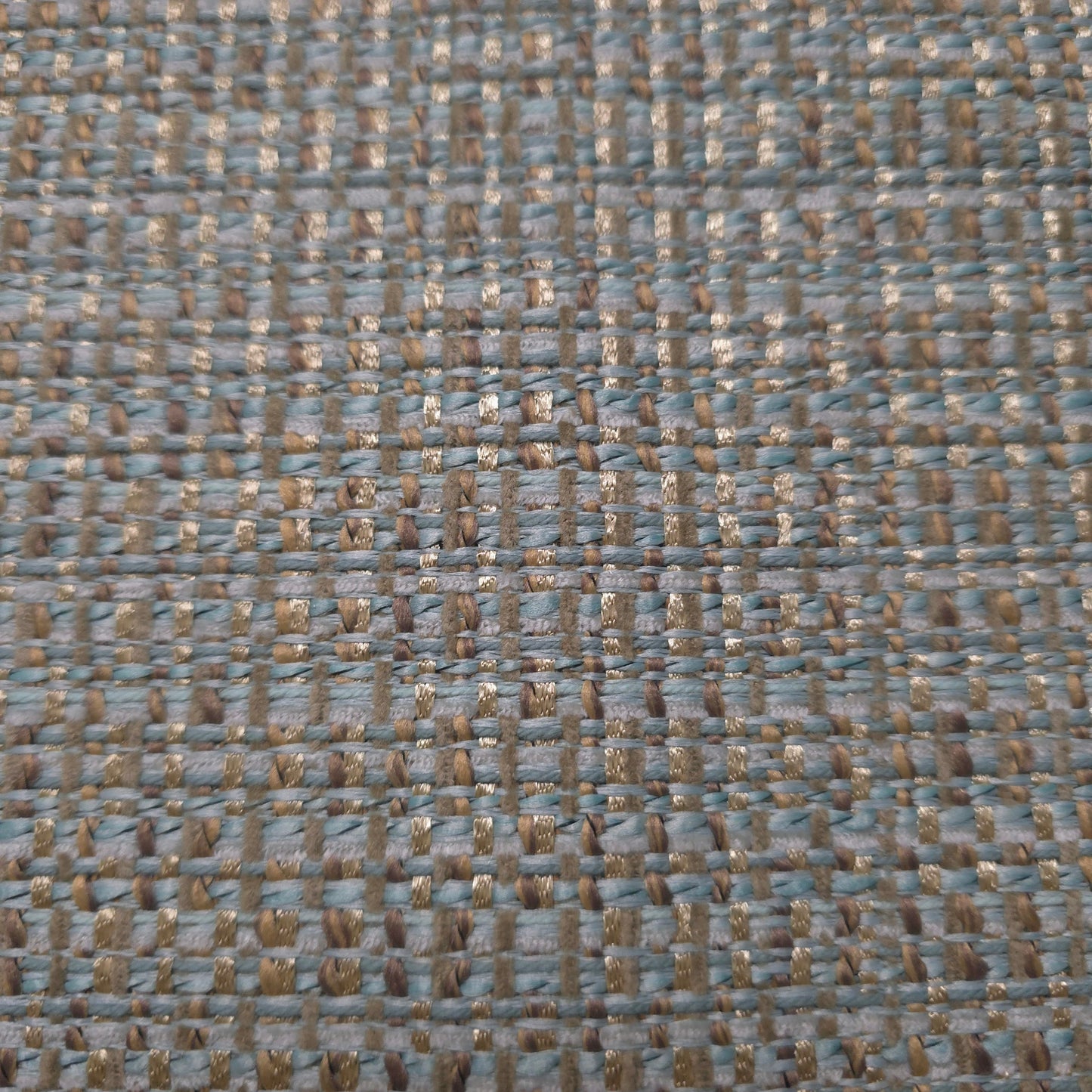 TWEED ROBINS EGG BOUCLE UPHOLSTERY FABRIC