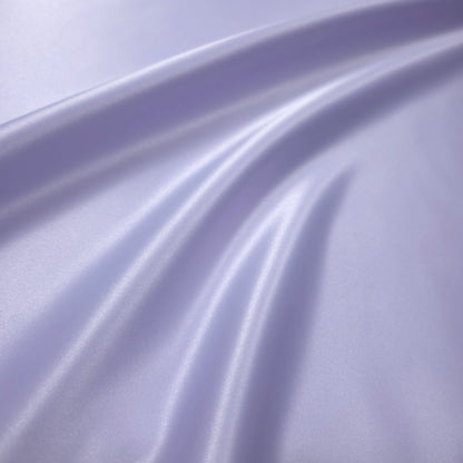 PASTEL PORCELAIN PURPLE PEAU DE SOIE DULL SATIN FABRIC