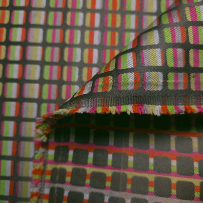RETRO TILE STRIPE BROCADE