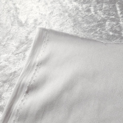 ICE CRUSH VELOUR STRETCH VELVET WHITE
