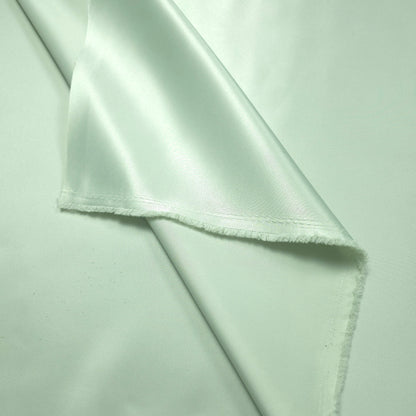 PISTACHIO MINT GREEN PEAU DE SOIE PORCELAIN DULL SATIN FABRIC