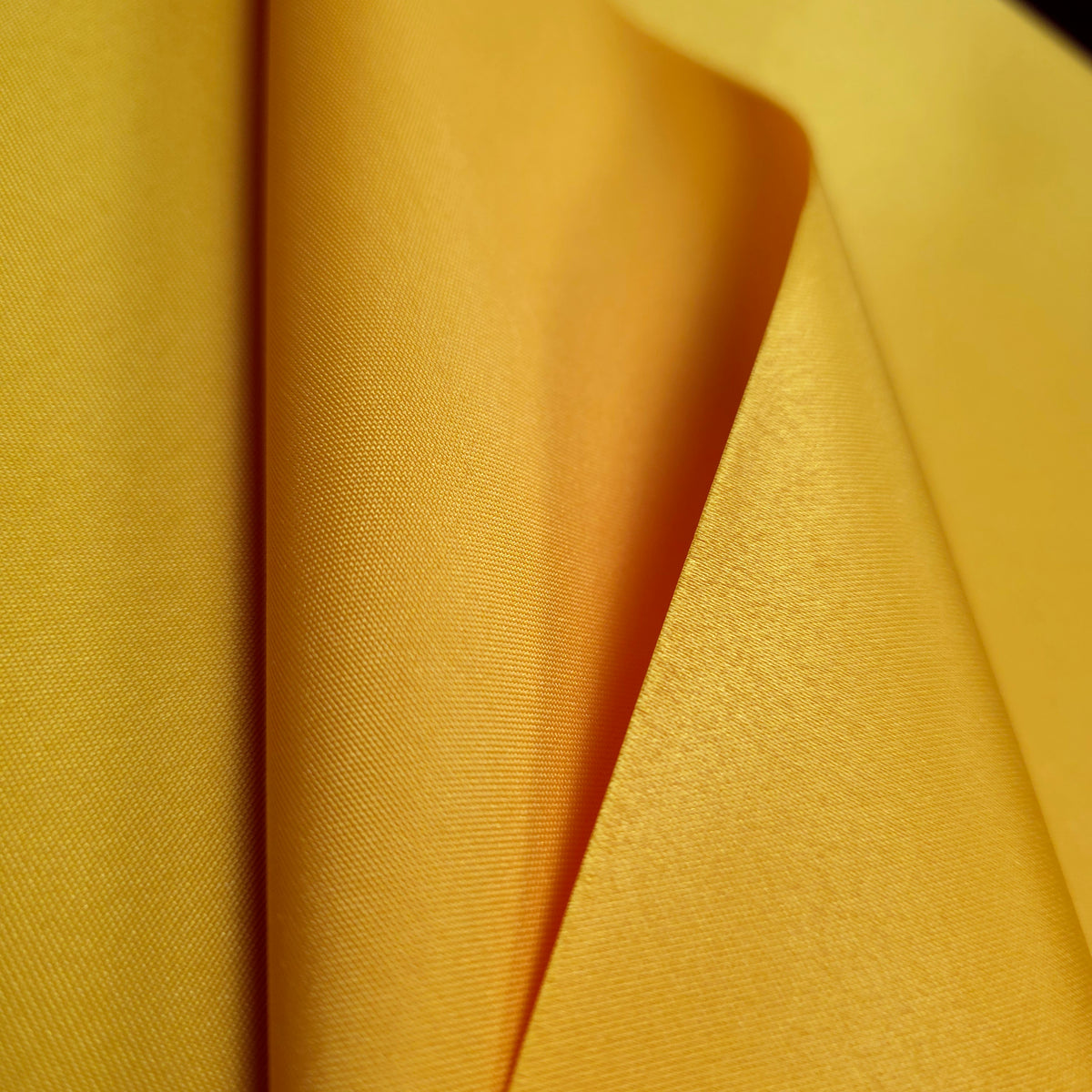 CANARY YELLOW PEAU DE SOIE PORCELAIN DULL SATIN FABRIC