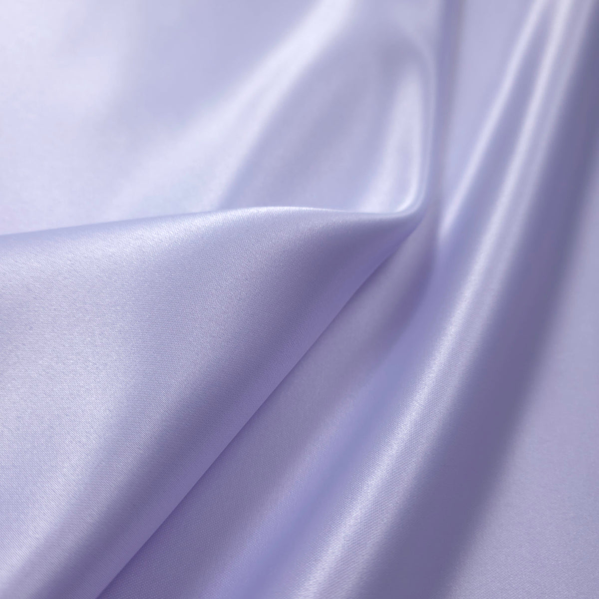 PASTEL PORCELAIN PURPLE PEAU DE SOIE DULL SATIN FABRIC