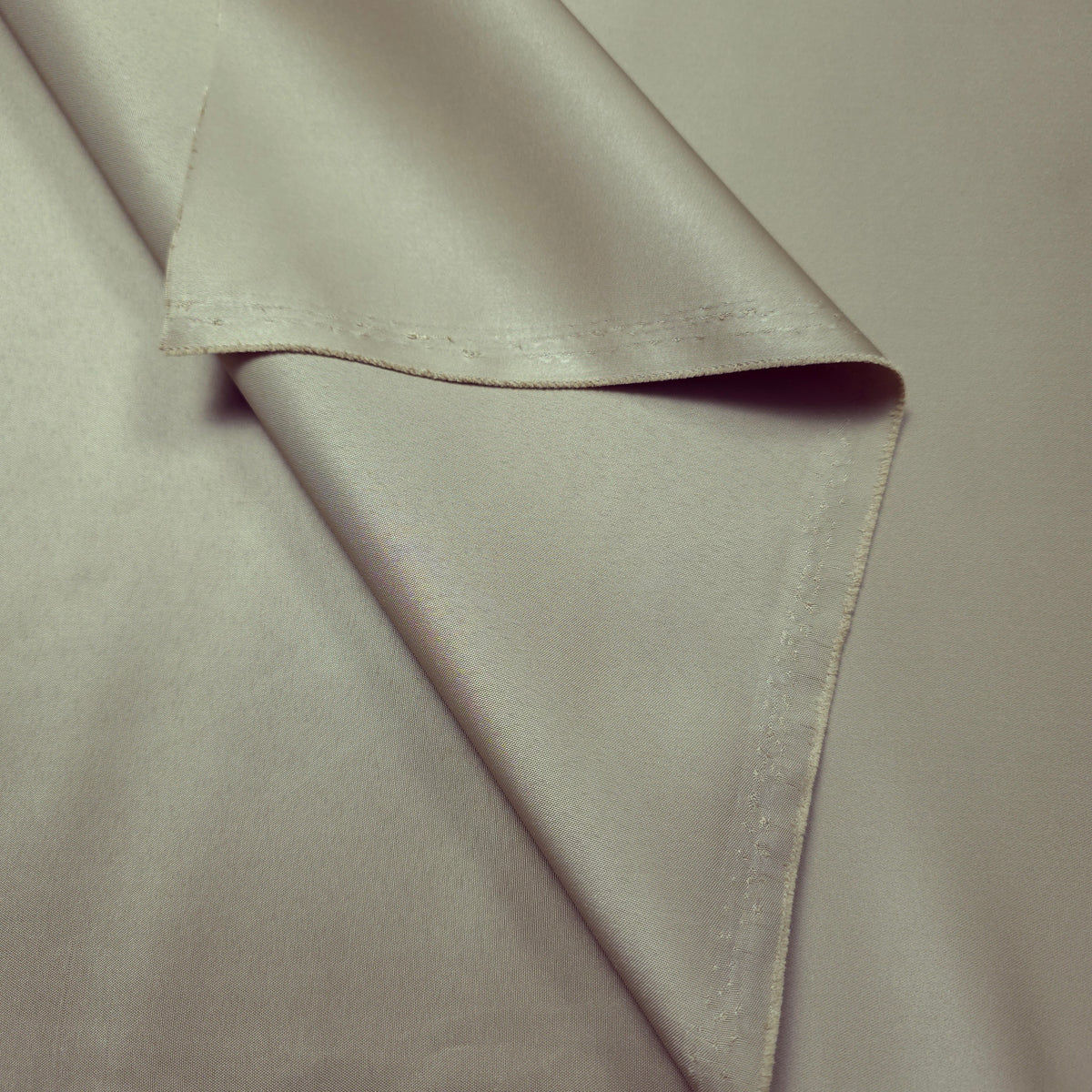 TAUPE GOLD PEAU DE SOIE PORCELAIN DULL SATIN FABRIC