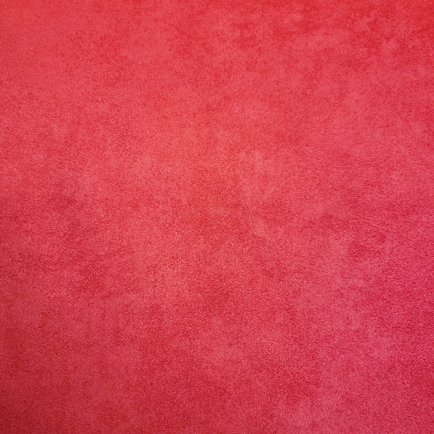 BRUSHED SUEDE UPHOLSTERY FABRIC RED