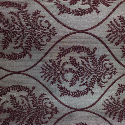 REGAL LAUREL OGEE MEDALION CHENIELLE BURGUNDY WINE
