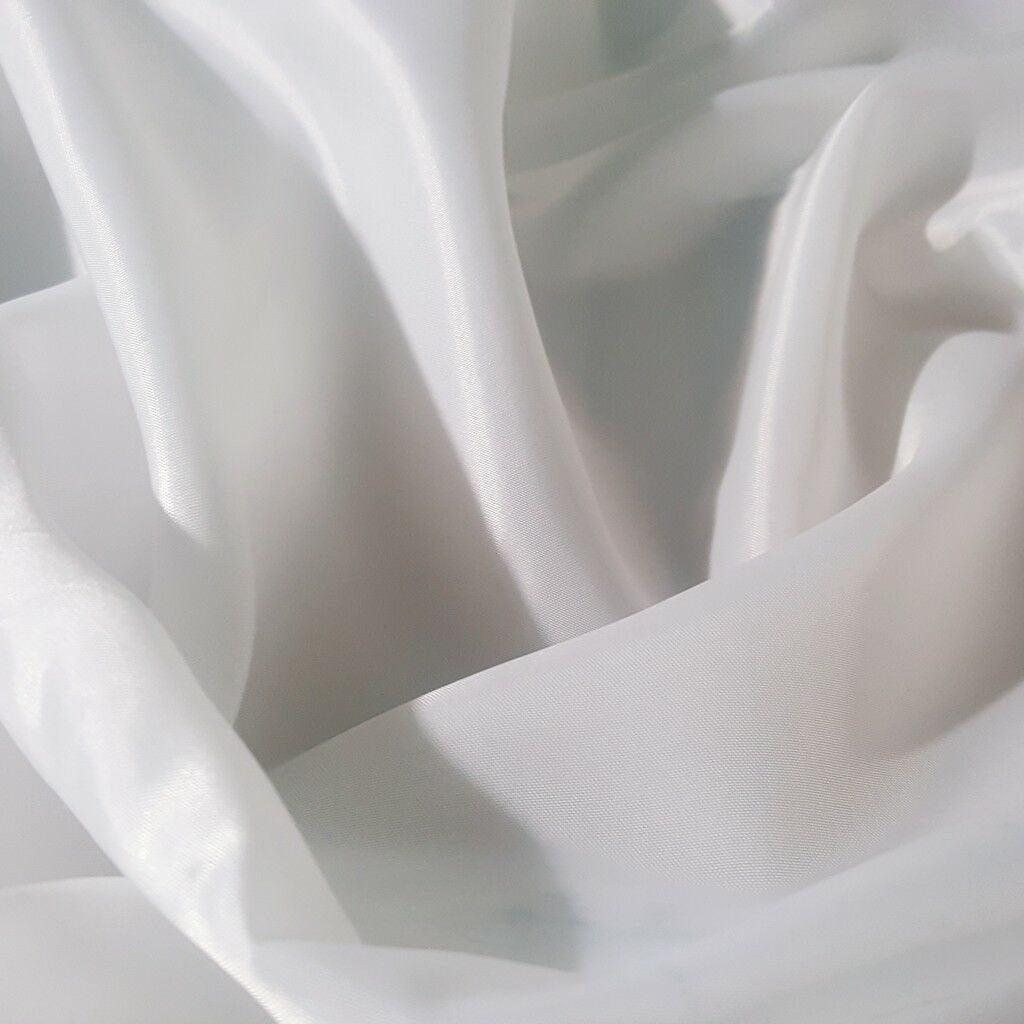 WHITE POLYESTER LINING