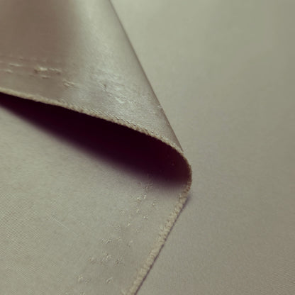 TAUPE GOLD PEAU DE SOIE PORCELAIN DULL SATIN FABRIC