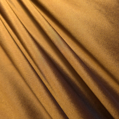 FAUX SILK LUXURY TAFFETA BRONZE GOLD