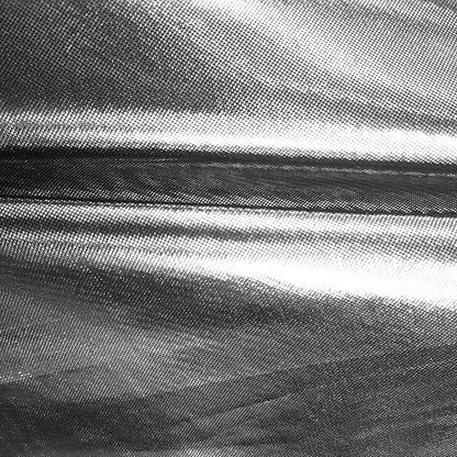 SILVER METALLIC TISSUE LAME
