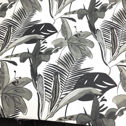 WATERCOLOR PALM PIQUE UPHOLSTERY