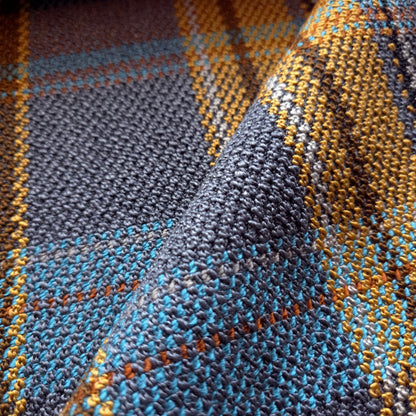 58" Tartan Plaid Large Weave Tapestry Fabric