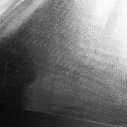 SILVER METALLIC TISSUE LAME
