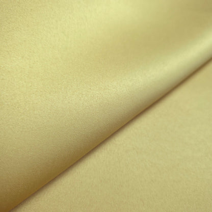 PALE GOLD PEAU DE SOIE PORCELAIN DULL SATIN FABRIC