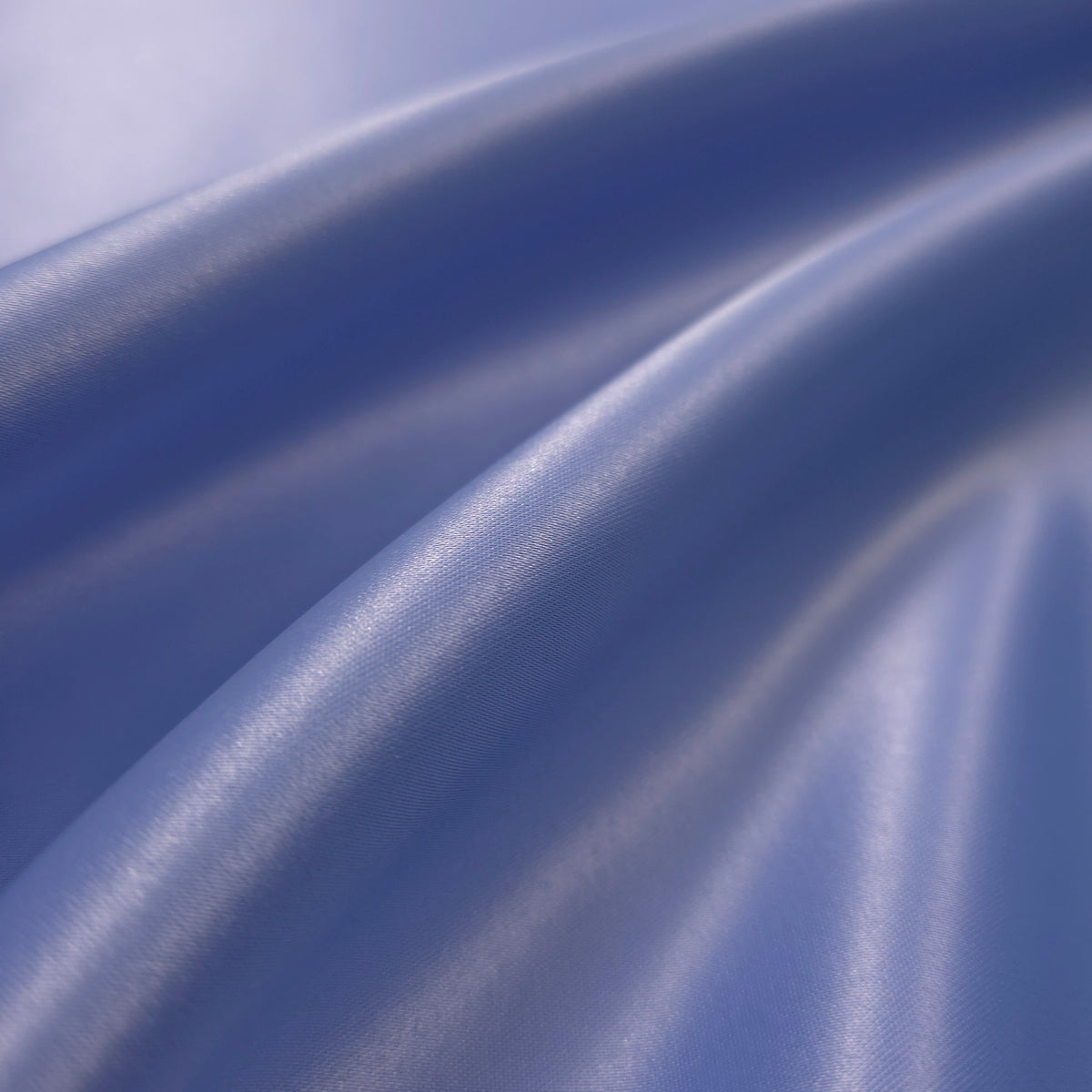 PERIWINKLE BLUE CORNFLOWER PEAU DE SOIE PORCELAIN DULL SATIN FABRIC