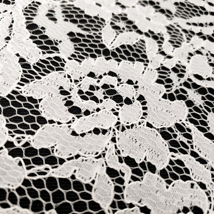 OFF WHITE FLORAL LACE