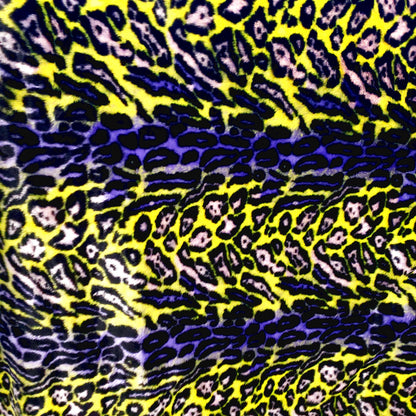 ACID LEOPARD FUN FUR PURPLE CHARTREUSE