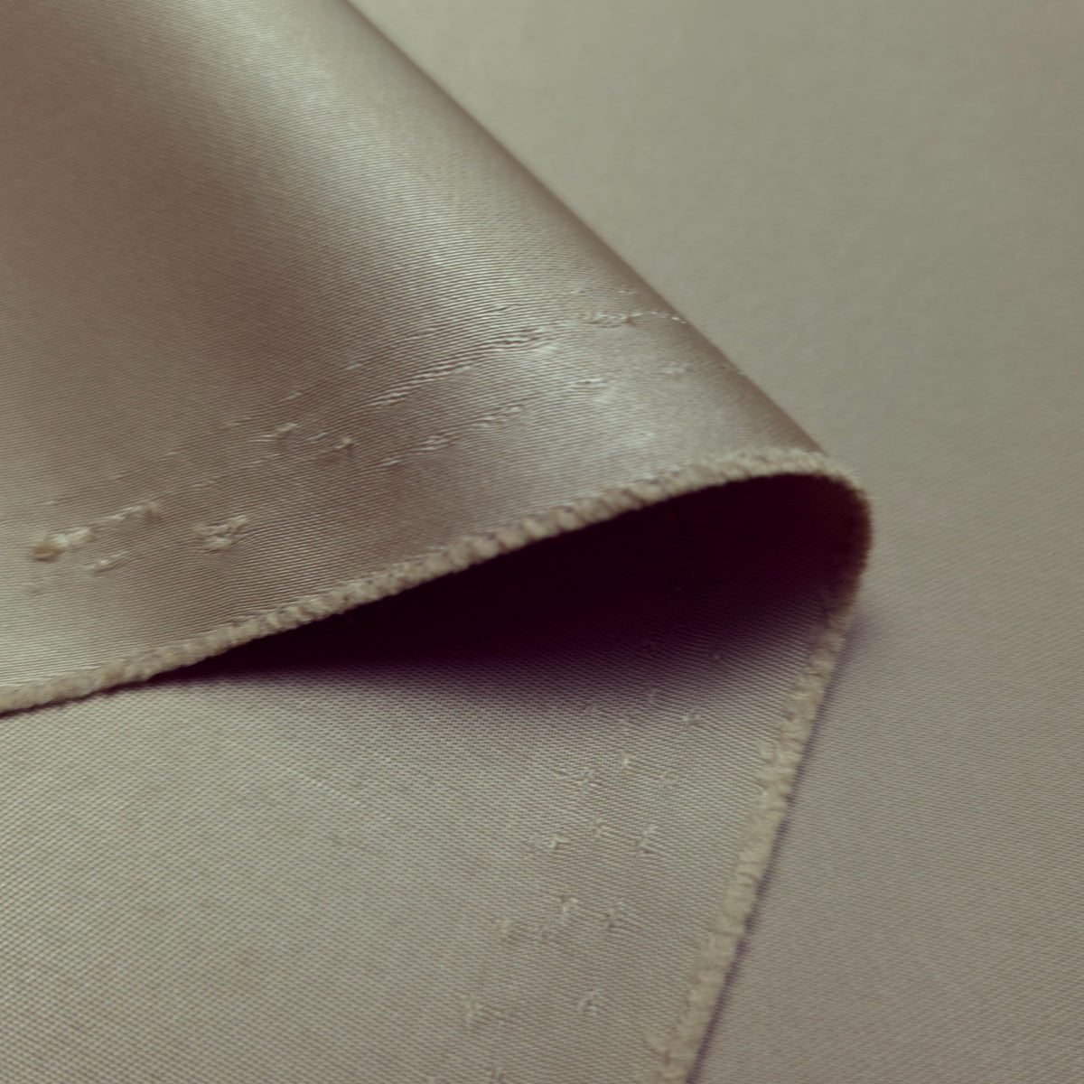 TAUPE GOLD PEAU DE SOIE PORCELAIN DULL SATIN FABRIC