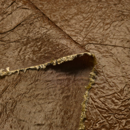 CRINKLE TAFFETA FABRIC BRONZE