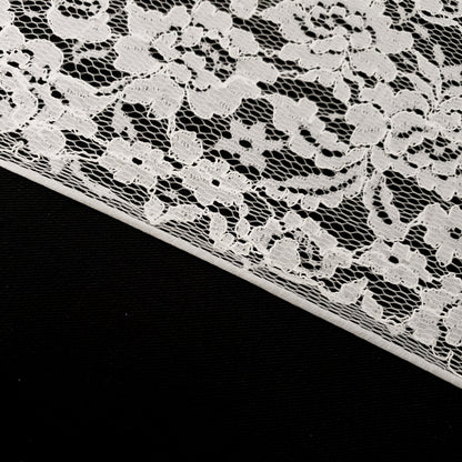 OFF WHITE FLORAL LACE