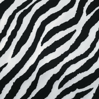 ZEBRA PRINT COTTON UPHOLSTERY VELVET